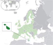 Location of Harran (Green circle)- in Europe (light green & dark grey)- in the Europe Union (light green)