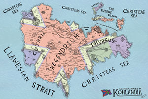 A map of Kohlandia